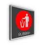 Rubbish Sign