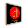 Trash signs