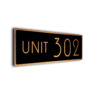 Unit Number Sign