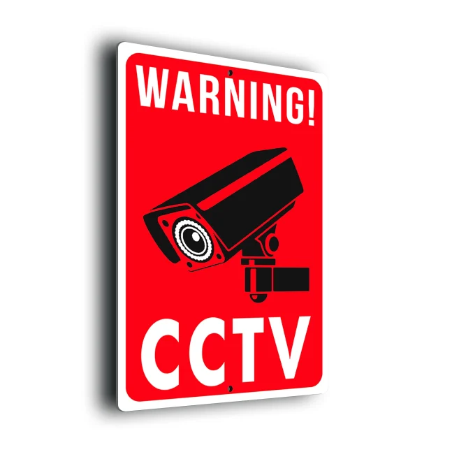 Warning CCTV Signs