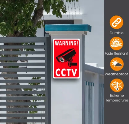 Warning CCTV Sign