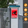 Warning CCTV Sign