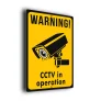 Warning CCTV in Operation Sign