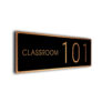 Classroom Number Sign