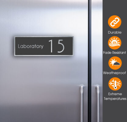 Laboratory Number Sign