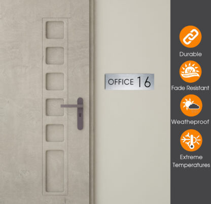 Office Number Sign