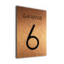 Garage Number Sign