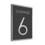 Garage Number Sign