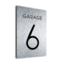 Garage Number Sign