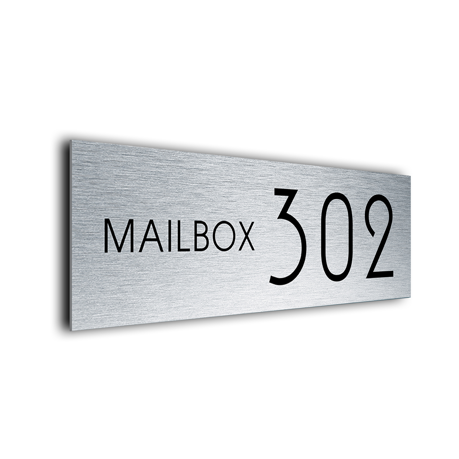 Mailbox Number Sign