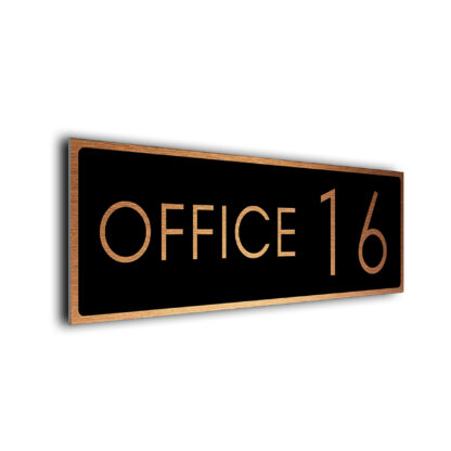 Office Number Sign