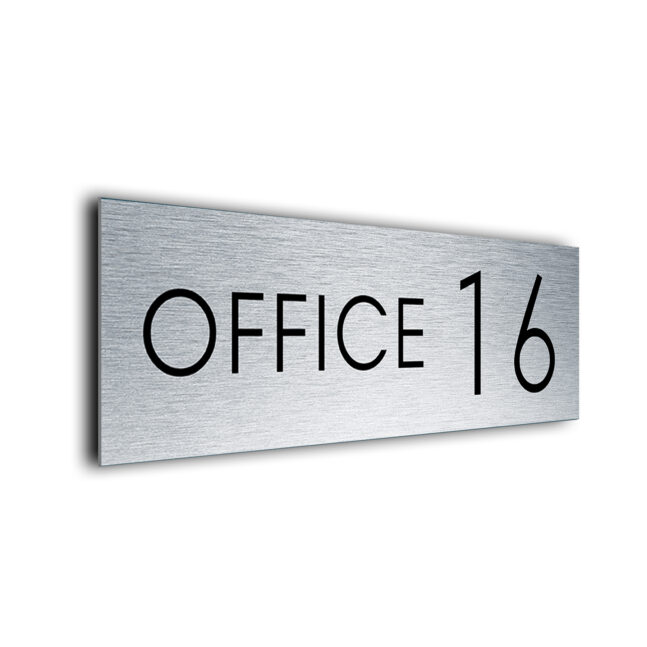 Office Number Sign