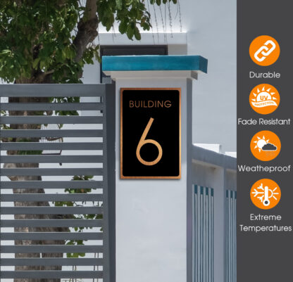 Building Number Sign