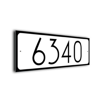 Custom Number Sign