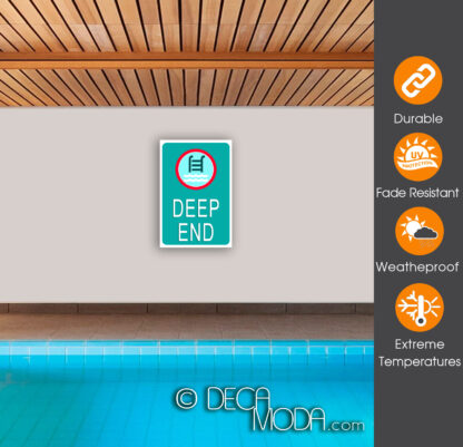Pool Signs-Deep End