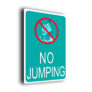 Pool Signs-No Jumping