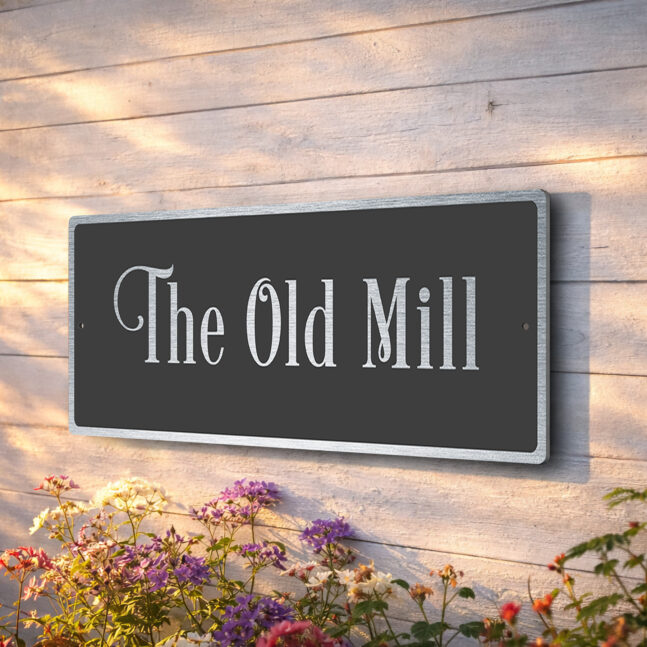 Classical House Name Sign Personalized House Name Sign