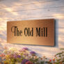 Copper House Name Sign