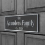 Personalized Family Name Door Sign